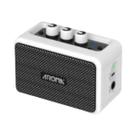 Mini Amplificador De Guitarra Elétrica Bluetooth Aroma AG-04 Recarregável Com Overdrive Limpo E Mini Amplificador De Guitarra Elétrica Bluetooth Aroma AG-04 Recarregável Com Overdrive Limpo E