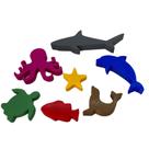 Mini Animais Marinhos Diversão e Criatividade