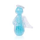 Mini Anjo Uriel Murano Azul Bebê G Mini Anjo Uriel Murano Azul Bebê G