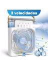 Mini Ar Condicionado e Umidificador Portátil Refrigera e Purifica - Air Cooler