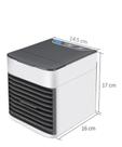 Mini Ar Condicionado Portátil Arctic Air Cooler Umidificador Climatizador Luz Led Mini Ar Condicionado Portátil Arctic Air Cooler Umidificador Climatizador Luz Led