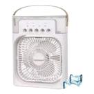 Mini Ar Condicionado Portátil USB 4 em 1 Refrigerador de Ar Pessoal, Ventilador com Umidificador e