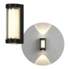 Mini Arandela LED 4W Facho Duplo 3000K IP54 Alumínio Moderna Externa Parede ST3288 Mini Arandela LED 4W Facho Duplo 3000K IP54 Alumínio Moderna Externa Parede ST3288