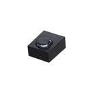 Mini Arandela LED Flou Uno 2W Bivolt 2700K Luz Amarela Preto Nordecor Iluminação