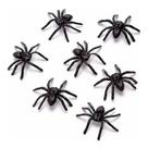 Mini Aranha de Plástico para Lembrancinha Pct 100 Unidades**