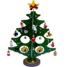 Mini Arvore De Natal Enfeite 24 Pcs Natalino Madeira Bonecos (919) Mini Arvore De Natal Enfeite 24 Pcs Natalino Madeira Bonecos (919)