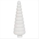 Mini Arvore De Natal Gomo Vila Natalina Madeira Branco 15Cm