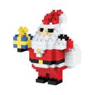 Mini Árvore De Natal Para Crianças, Modelo Do Papai Noel, Blocos De Construção Micro DIY, Brinquedos Mini Árvore De Natal Para Crianças, Modelo Do Papai Noel, Blocos De Construção Micro DIY, Brinquedos