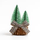 Mini Árvore De Natal Pinheiro Duplo Decoração Compacta e Charmosa Mini Árvore De Natal Pinheiro Duplo Decoração Compacta e Charmosa
