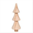 Mini Árvore De Natal Pinheiro Vila Natalina Madeira 15Cm