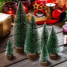 Mini Árvores de Natal Decorativas (6 Peças Verdes) - KPX