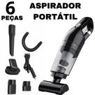 Mini Aspirador De Pó Portátil Carro Forte Automotivo Potente Sujeira Aspirado Recarregal Aspirar