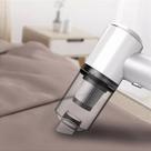 Mini Aspirador de Pó Portátil sem Fio 120W 6000Pa Bateria 2000mAh Branco