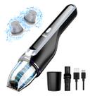 Mini Aspirador de Pó Portátil Sem Fio para Carro e Casa, 14000Pa, Leve 1,2 Lbs, Luz LED, Motor Sem Escova, Uso Pet e Interno
