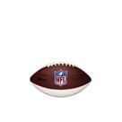 Mini autógrafo Football Wilson NFL em miniatura marrom/branco