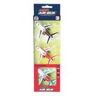 Mini Aviões Braskit Metal Fricção 3 unidades Mini Aviões Braskit Metal Fricção 3 unidades