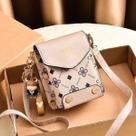 Mini Bag Feminina Transversal Luxuosa Carteira + Chaveiro