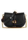 Mini Bag Guess Kuba Mini Crossbody Flap - Va932978 Preto