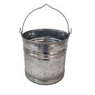 Mini Balde Galvanizado 3 Litros Nº 05 Decoração e Organização com Durabilidade - SF259