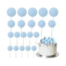 Mini Balões Coloridos Para Topo De Bolo, 20 Peças, Palitos Para Cupcake, Decoração DIY Para