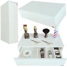 Mini Bancada Balcão Console Para Barbearia E Salão De Beleza 100% MDF Pronto Para Instalar