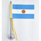 Mini Bandeira Argentina C/ Ventosa Poliéster (5,5cm X 8,5cm) Mini Bandeira Argentina C/ Ventosa Poliéster (5,5cm X 8,5cm)