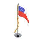Mini Bandeira Mesa as Mastro 15 Cm Poliéster
