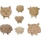 Mini Banquinho Infantil Bichinho de Madeira MDF 10cm - Decoração Crianças 2 Anos Mini Banquinho Infantil Bichinho de Madeira MDF 10cm - Decoração Crianças 2 Anos