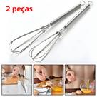 Mini Batedor De Arame De Aço Inoxidável 2 Peças, Batedor Manual De Ovos, Misturador De Cozinha Para Mini Batedor De Arame De Aço Inoxidável 2 Peças, Batedor Manual De Ovos, Misturador De Cozinha Para