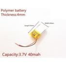 Mini Bateria 40 Mah 3,7v Fone De Ouvido Sls401015