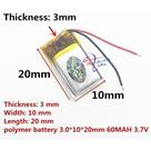 Mini Bateria 60 Mah 3,7v Fone Ouvido Bluetooth Head Set Car Mini Bateria 60 Mah 3,7v Fone Ouvido Bluetooth Head Set Car