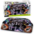 Mini Bateria De Brinquedo Eletrônica Instrumento Com Som E Luz Para Crianças