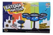Mini Bateria Infantil Musical World De Plástico Jazz Drum