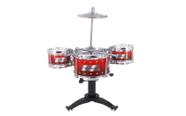 Mini Bateria Musical - Meu Ritmo Jazz Drum Music Vermelho Wellkids Mini Bateria Musical - Meu Ritmo Jazz Drum Music Vermelho Wellkids