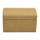 Mini Baú com Dobradiça Abaulado Multiuso 11x7,5x6,5 Mdf 6mm Madeira Mini Baú com Dobradiça Abaulado Multiuso 11x7,5x6,5 Mdf 6mm Madeira