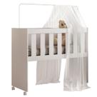 Mini Berço 100% MDF Acompanha Colchão e Suporte Mosquiteiro Mini Berço 100% MDF Acompanha Colchão e Suporte Mosquiteiro