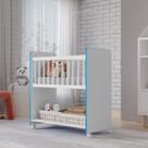 Mini Berço Infantil Multifuncional Nicho Organizador Aconchego