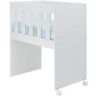 Mini Berço Moises Com Colchao E Rodizios Bbi54 Branco Dtall