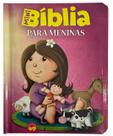 Mini bíblia para meninas capa dura rosa