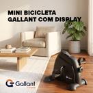 Mini Bicicleta Ergométrica Cicloergômetro Gallant Elite Pro com Display GBE1HNABPT