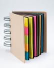 Mini Bloco De Anotações Ecológico Com Adesivos Post It 90 Folhas Bn458