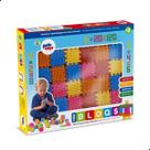 Mini bloqs 120 pecas para p/montar figuras 3d infantil