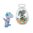 Mini Blue Velociraptor Cinza no Ovo Baby Dinos Jurassic World