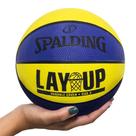 Mini Bola de Basquete Spalding Lay-up Amarela