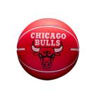 Mini Bola de Basquete Wilson Chicago Bulls Dribbler Vermelho