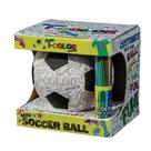 Mini bola de futebol Franklin Sports iColor Kids com marcadores