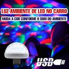 Mini Bola Luz Rgb Maluca Pra Colocar No Celular Ou No Carro