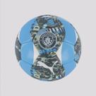 Mini Bola Puma Manchester City Prematch Azul e Preta