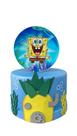 Mini bolo fake bob esponja Mini bolo fake bob esponja