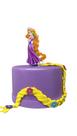 Mini bolo fake rapunzel